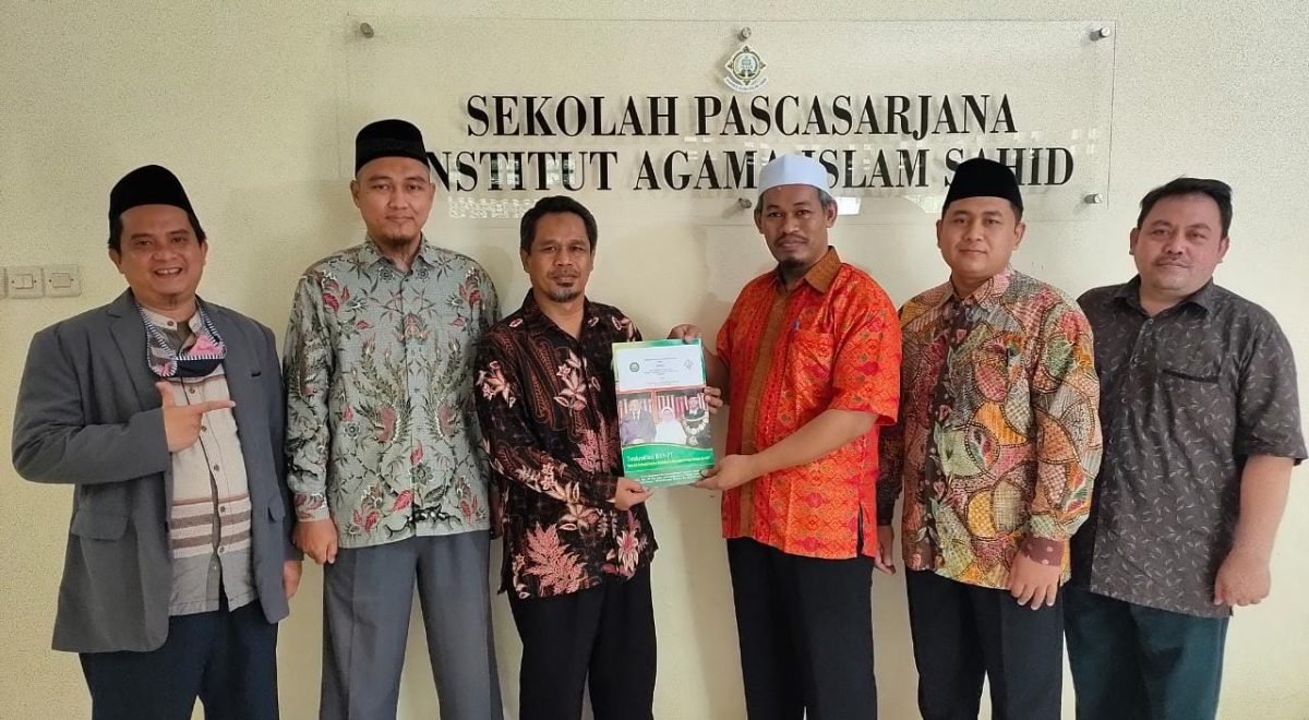 Kunjungan Pimpinan STAI Al-Hidayah Bogor ke Sekolah Pascasarjana Institut Agama Islam Sahid Bogor