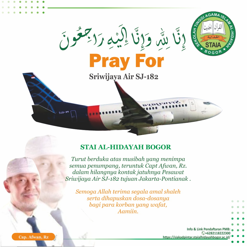 Sriwijaya Air Jatuh Sabtu 9 Januari 2021