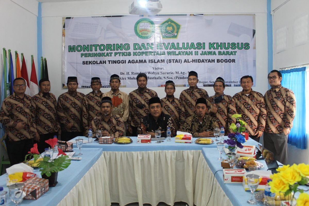 Monev STAI Al-Hidayah Bogor Tahun 2021