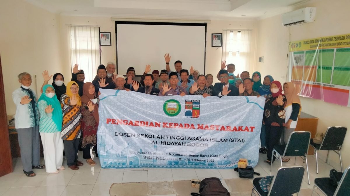 Penutupan (PKM) Dosen STAI Al-Hidayah Bogor di Kelurahan Menteng Kec. Bogor Barat