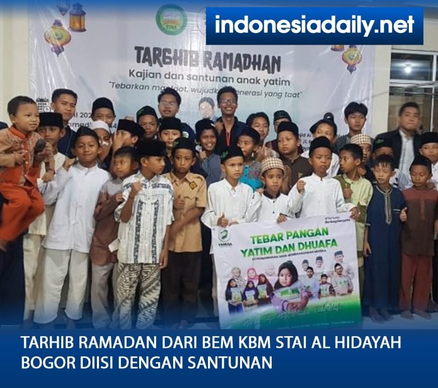 BEM STAI AL-HIDAYAH ADAKAN TARGHIB RAMADHAN DAN SANTUNAN ANAK YATIM