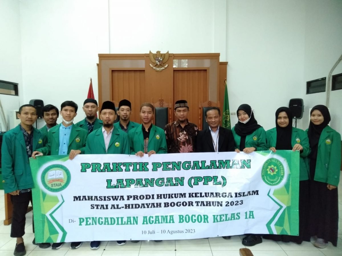 pembukaan ppl Mahasiswa prodi Hukum Keluarga Islam tahun 2023