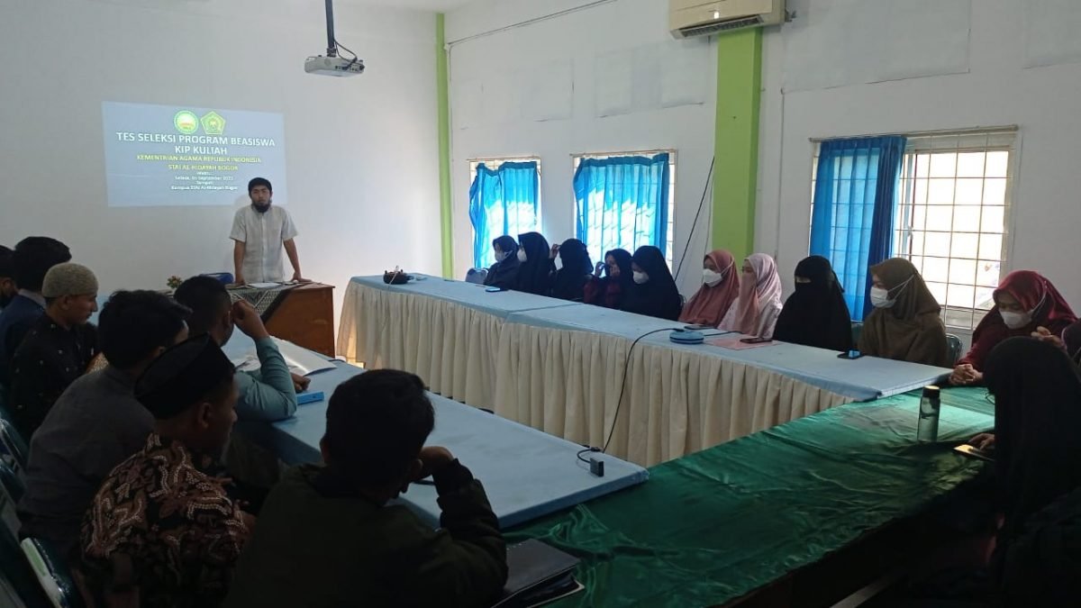 STAI Al-Hidayah Bogor Gelar Tes Seleksi Beasiswa KIP Kuliah Kementrian Agama RI