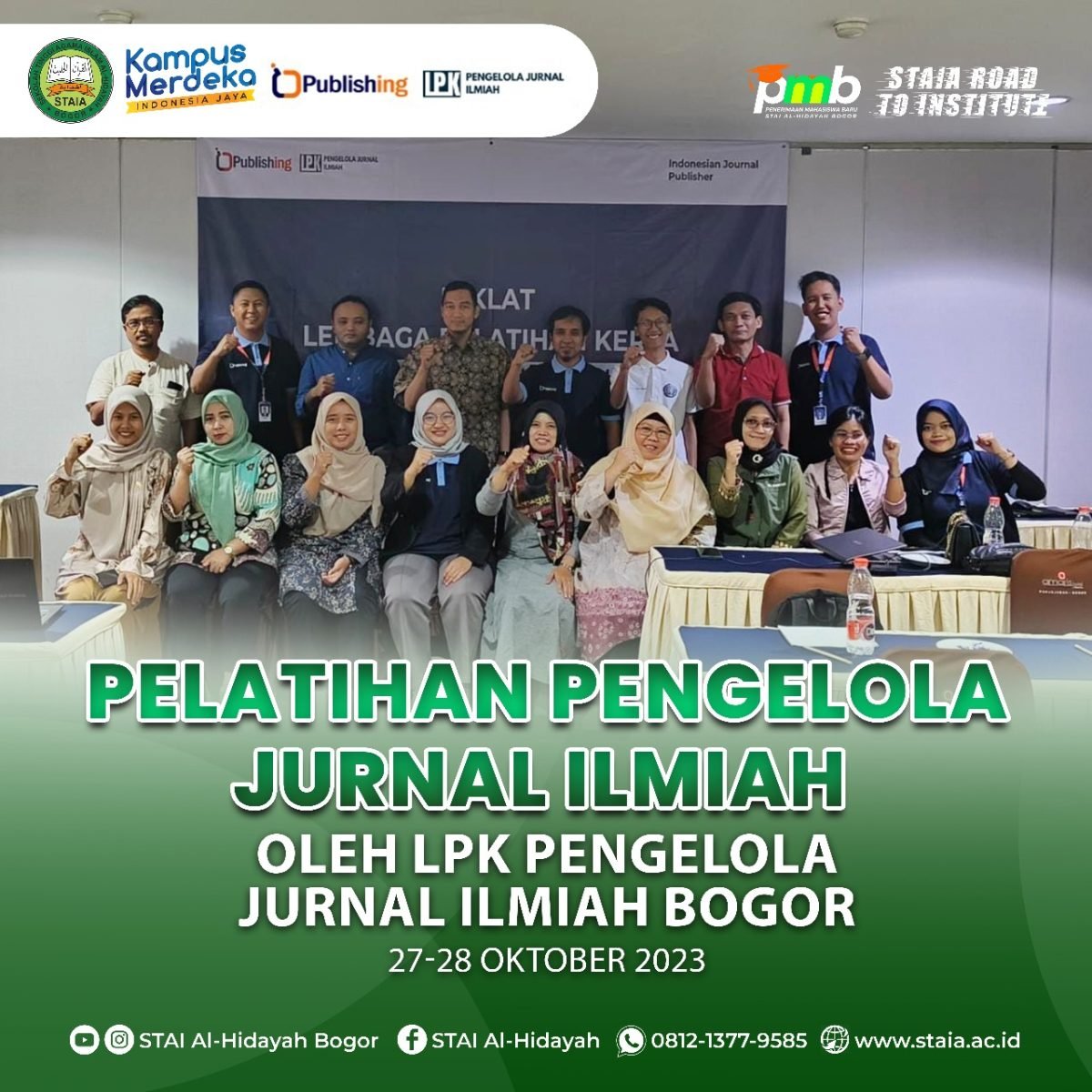 Pelatihan Penting Bagi Pengelola Jurnal Ilmiah: Jurnal Edukasi Islami dan Islamic Management