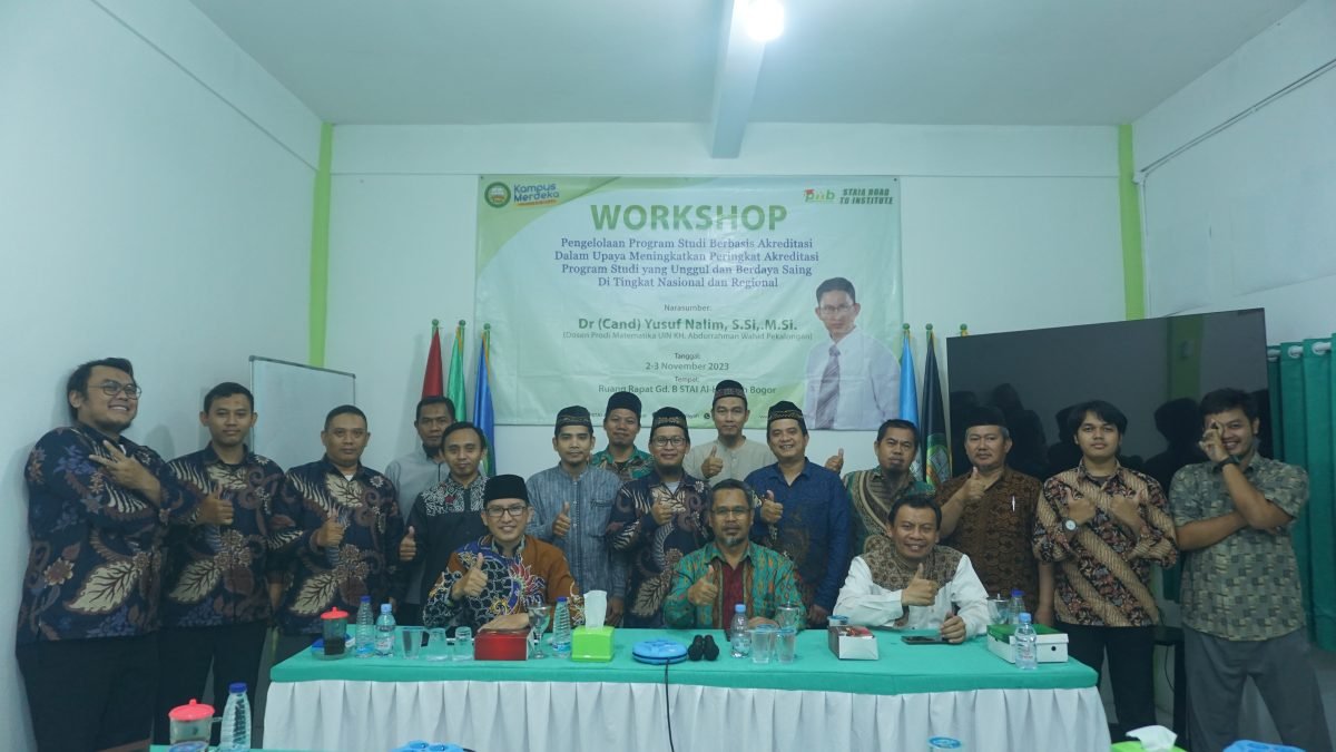 STAI Al-Hidayah Bogor Mengadakan Workshop Pengelolaan Program Studi Berbasis Akreditasi
