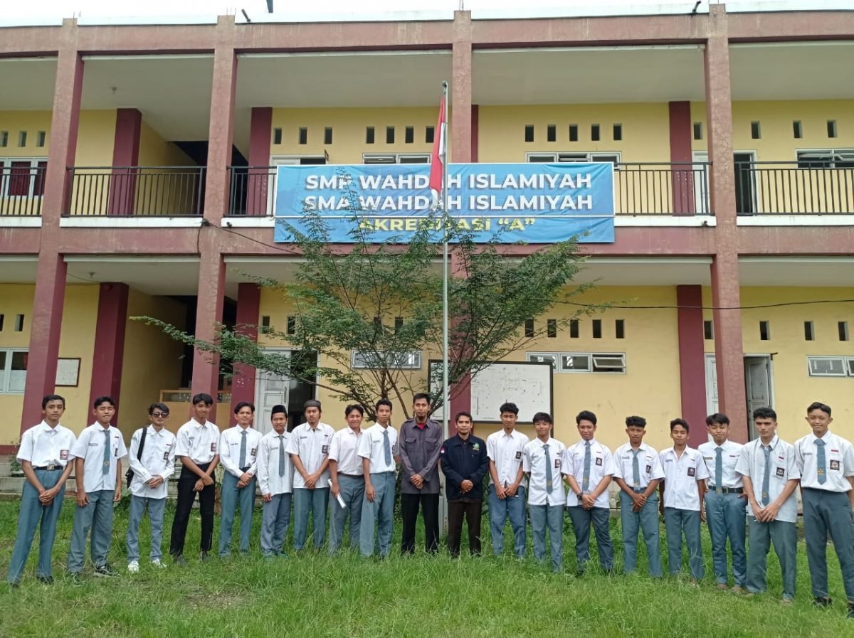 Sosialisasi PMB di SMA Wahdah Islamiyah Cibinong Bogor Memikat Antusiasme Siswa