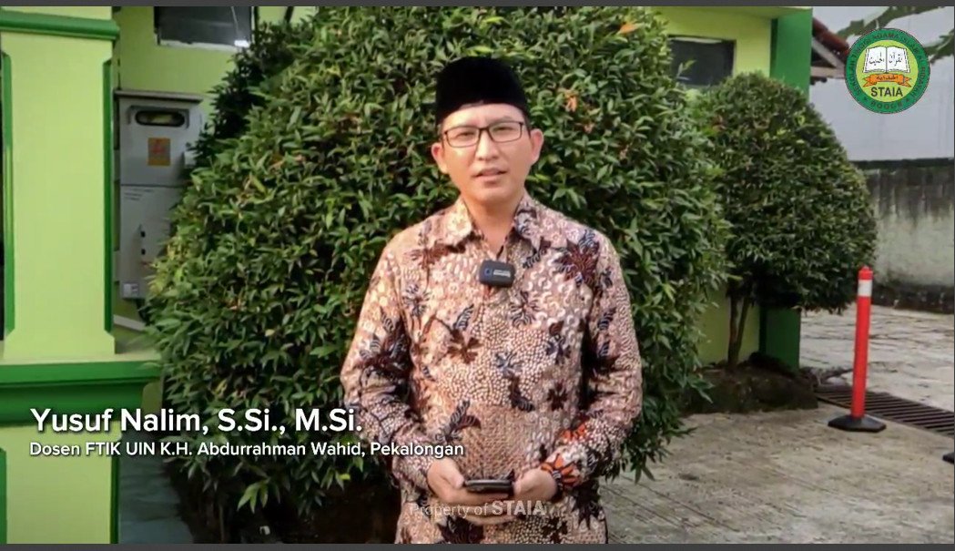 Testimoni: Bpk. Yusuf Nalim, S.Si., M.Si.(Dosen FTIK UIN K.H. Abdurrahman Wahid, Pekalongan)
