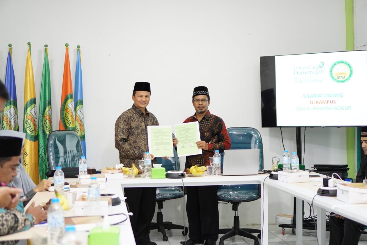 STAI Al-Hidayah Bogor Sambut Kunjungan Universitas Darunajah untuk Penandatanganan MoU
