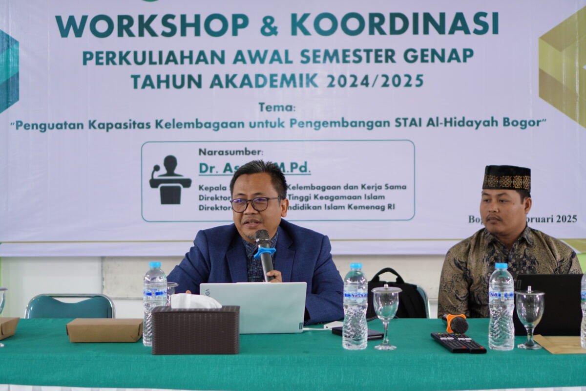 STAI Al-Hidayah Bogor Gelar Workshop & Koordinasi untuk Penguatan Kapasitas Kelembagaan
