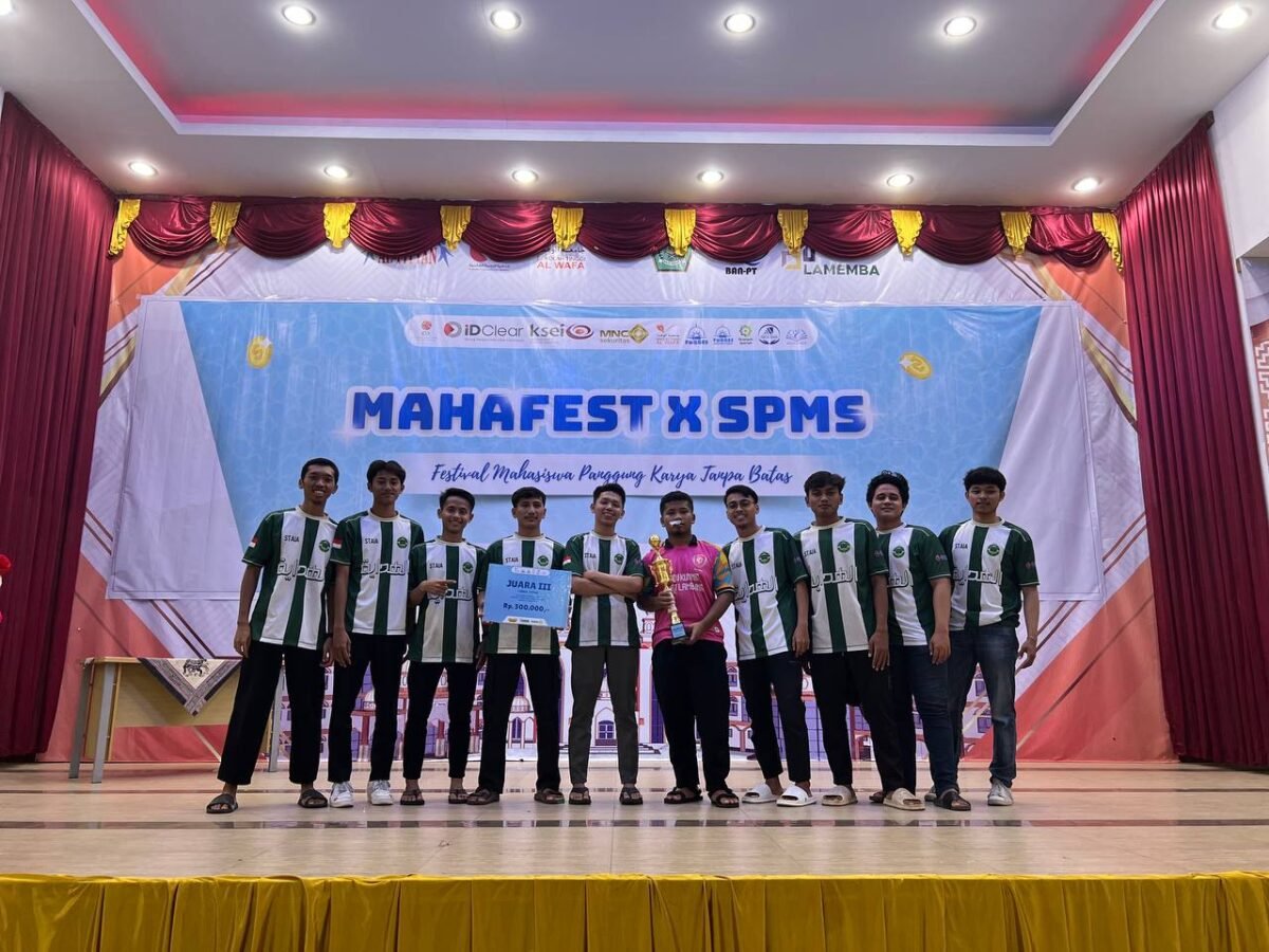 Tim Futsal STAI Al-Hidayah Bogor Raih Juara 3 di MAHAFEST X SPMS