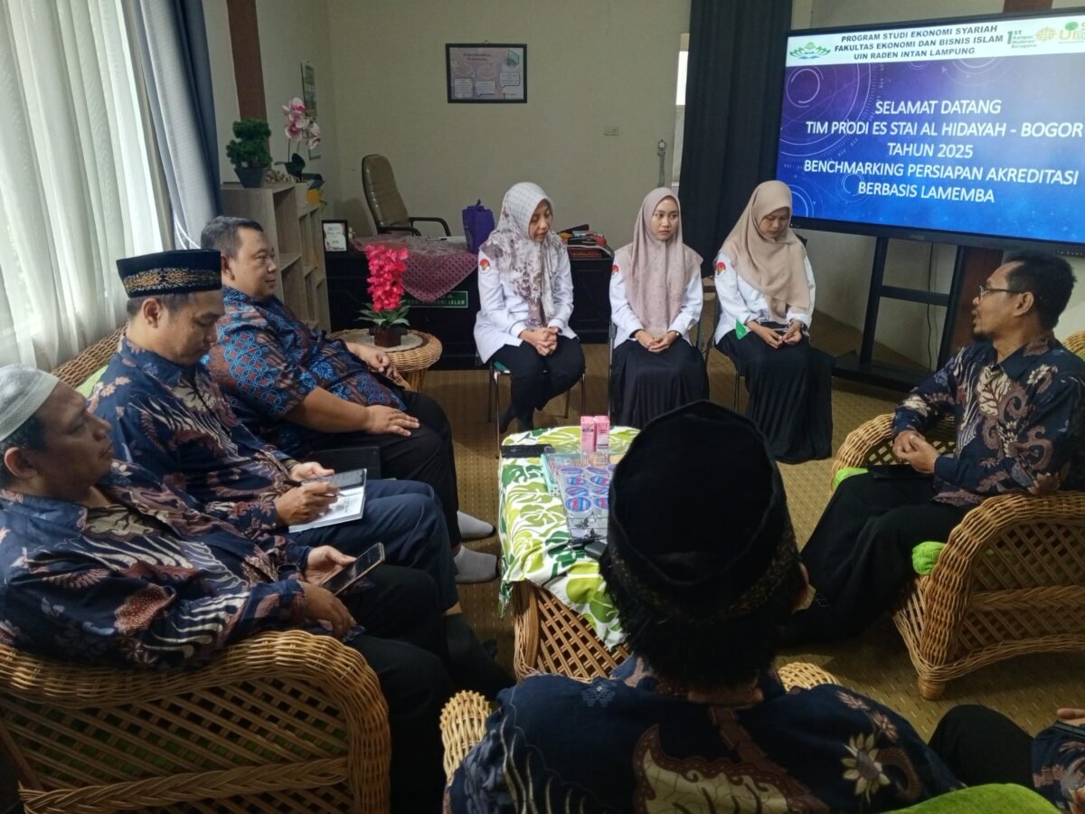STAI Al-Hidayah Bogor Lakukan Benchmarking ke UIN Raden Intan Lampung