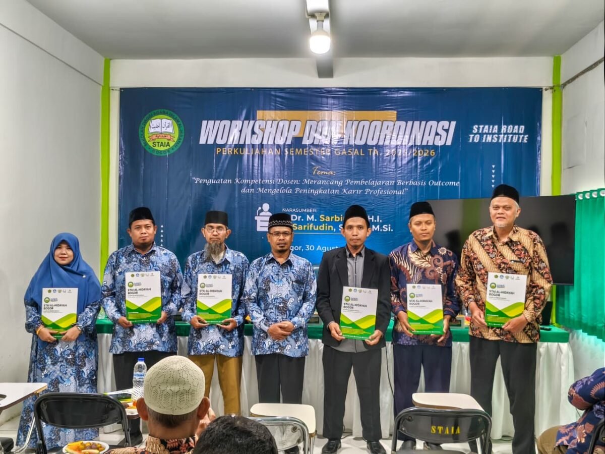 STAI Al-Hidayah Bogor Gelar Workshop Pra-Koordinasi dan Umumkan Rekognisi Dosen