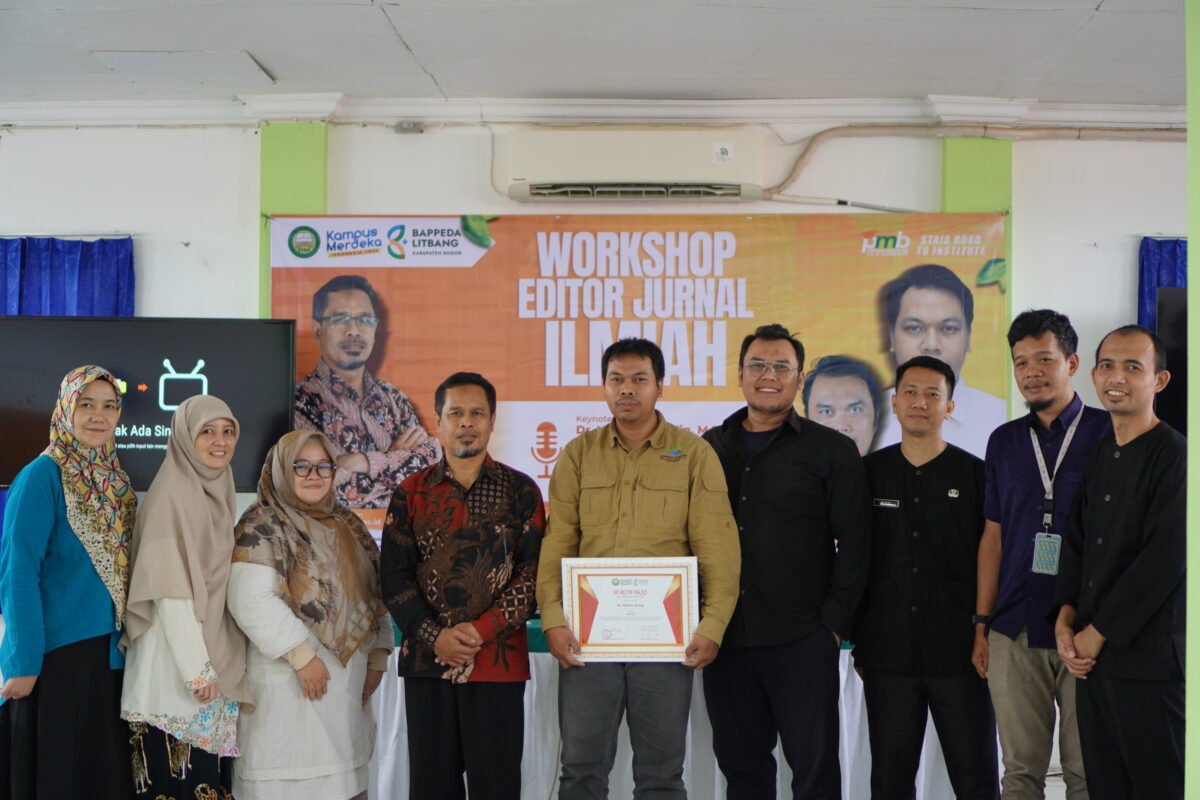 STAI Al-Hidayah Gelar Workshop Editor Jurnal Ilmiah Bersama Bappeda Litbang Kabupaten Bogor