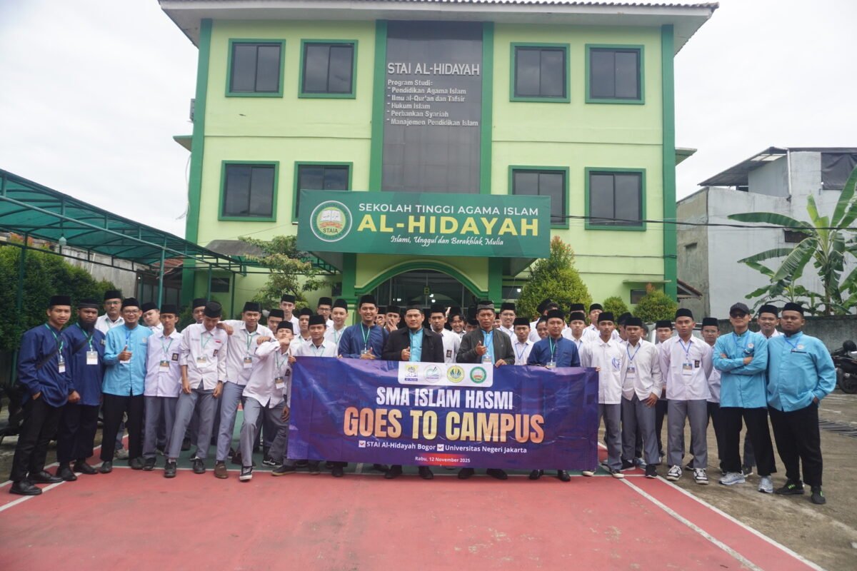 Siswa dari SMA Islam Hasmi Putra, SMA TQ Fajri, dan SMA TQ Imam Syafi’i Kunjungi STAI Al-Hidayah Bogor dalam Program “Goes To Campus”