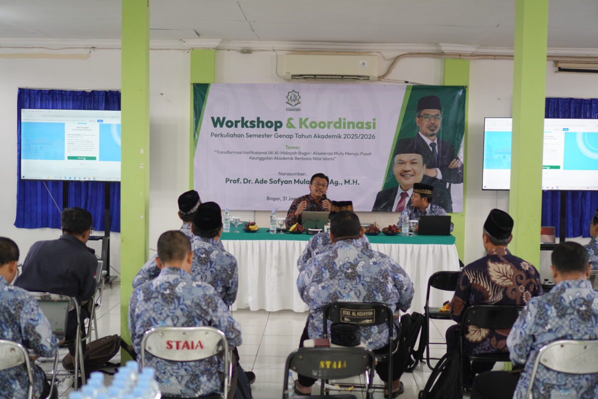 Institut Agama Islam Al-Hidayah Bogor Gelar Workshop dan Koordinasi Semester Genap guna Akselerasi Mutu Pendidikan