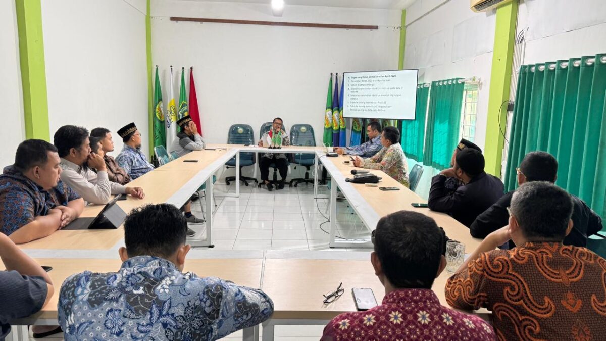Rapat Koordinasi Strategis Institut Agama Islam Al-Hidayah Bogor, Perkuat Sinergi Pasca-Libur Idul Fitri