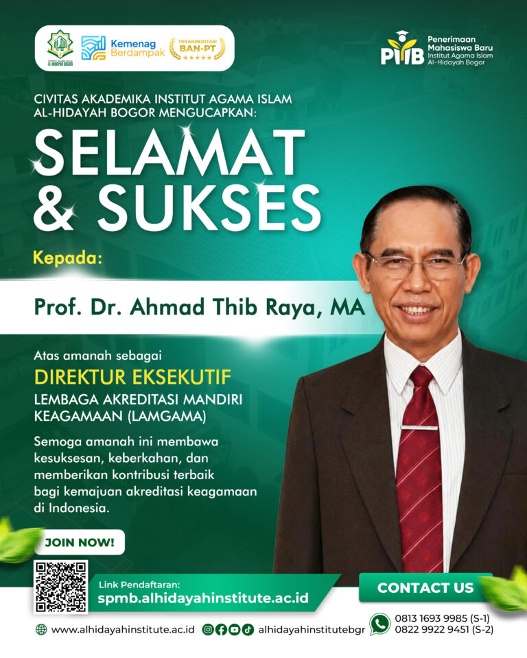Ucapan Prof. Dr. Ahmad Thib Raya