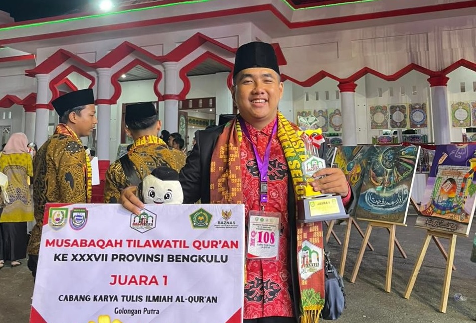 Mahasiswa Magister IAT IAI Al-Hidayah Bogor Raih Juara 1 Karya Tulis Ilmiah Al-Qur’an pada MTQ XXXVII Provinsi Bengkulu