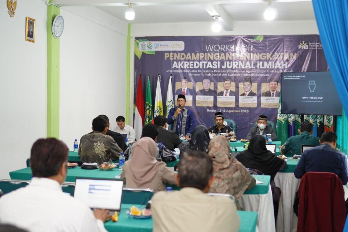 Tingkatkan Kualitas Pengelolaan Jurnal Ilmiah, Pascasarjana IAI Al-Hidayah Bogor Gelar Workshop Pendampingan Akreditasi Bersama UIN Syahada Padangsidimpuan